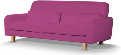 Produktbild von Dekoria Bezug für Sofa Nikkala, amarant, Nikkala Sofabezug kurz