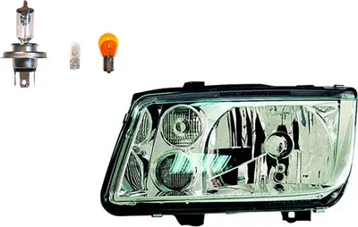 Produktbild von Scheinwerfer passend für VW Bora 1J2 10/98- 05/05 Links Leuchtmittel 1J5941017AE 1J5941017BE 1J5941017AJ 1J5941017AQ 1J5941017H 1J5 Johns