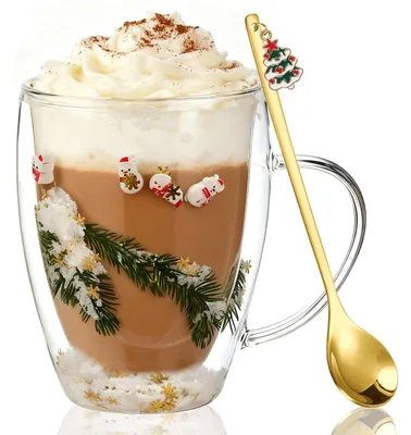 Zdjęcie produktu dla Kubek świąteczny z motywem Lepel, pojemność 350 ml