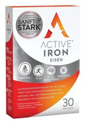 Produktbild von Active Iron Eisen Kapseln 30 St