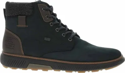 Produktbild von Rieker Schnürstiefel - Blau Leder Größe: 42 Normal