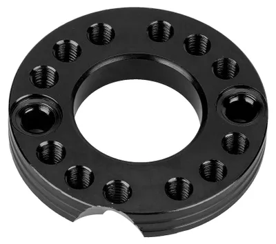 Imagen del producto de Placa de admisión para carburador de 28 mm, fabricada con tecnología CNC, compatible con motocicletas de cross y tipo "pit bike" (color )