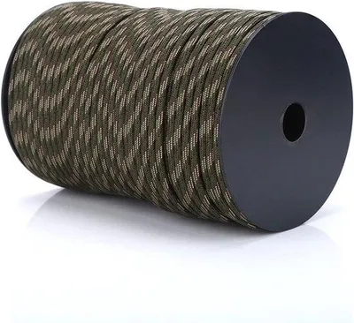 Obrázek produktu pro Paracord 550 – 100 m – 9vláknové jádro – horolezecký provaz – multifunkční – maskovací barva