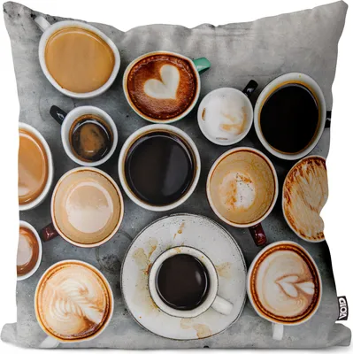 Produktbild von VOID Kaffee Espresso Tasse Kissenbezug Kissenhülle Sofakissen Kissen Deko Outdoor-Kissen Dekokissen