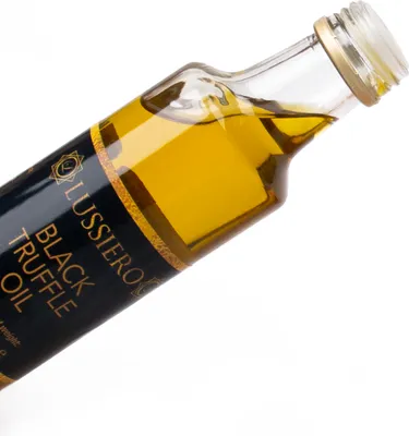 Produktbild von Lussiero Trüffelöl Schwarze Trüffel Sommertrüffel Öl Extra Virgin 100ml