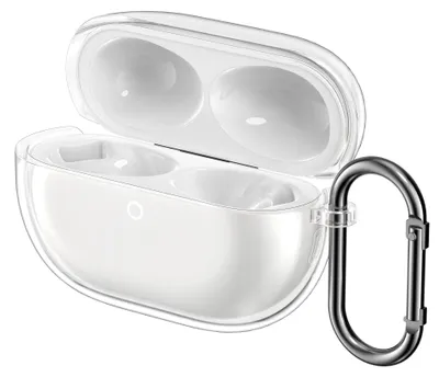 Produktbild von kwmobile Hülle für Huawei Freebuds Pro 5 Case - TPU Silikon Schutzhülle - Kopfhörer Cover - Transparent