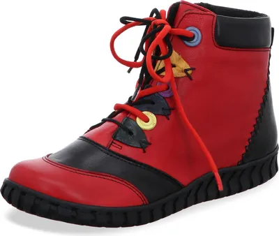 Produktbild von Gemini Damen Schnürboot rot Größe 40
