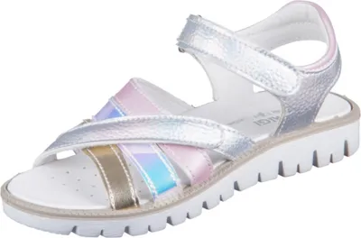Produktbild von Primigi Sandalen für Kinder in Silber mit Klettverschluss für den Sommer
