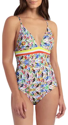 Produktbild von Cherry Beach Damen Einteiliger Bügel, Puchhabeach Badeanzug, weiß, 40