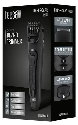 Produktbild von Barttrimmer, Hypercare T200 Teesa Trimmer, Farbe Schwarz