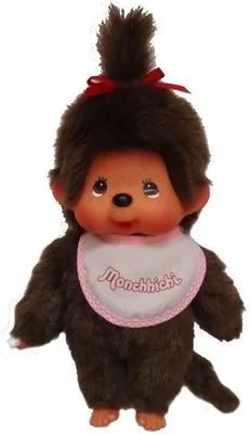 Image de Monchhichi Classic Girl rose, env. 20 cm