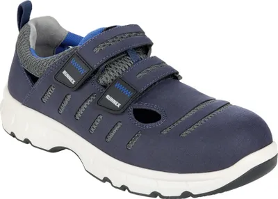 Image de Sandale à scratch de sécurité RUNNEX S1P-ESD FlexStar bleue/blanche/grise-36
