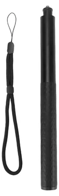 Image de Perche à selfie invisible de 130 cm, compatible avec les caméras d'action Insta360 X5, X4 et X3, vis 1/4 pouce, rallonge en 5 parties avec dragonne