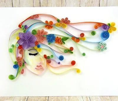 Produktbild von Doppelseitige Quilling-Nadel, lang, 17 cm