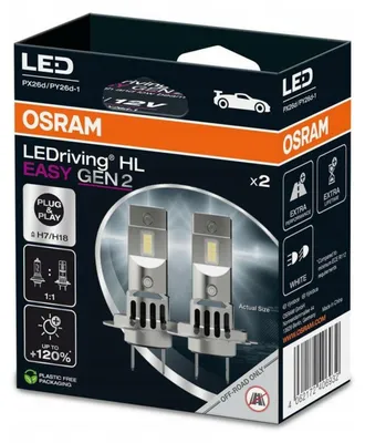 Obrázek produktu pro Led Automobilové Žárovky H7/H18 Osram 64210Dwesy