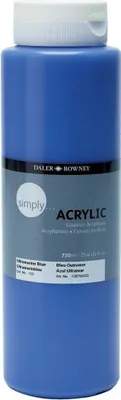 Obrázek produktu pro Daler Rowney Simply Akrylová barva Ultramarine 750 ml 1 ks