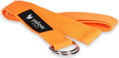 Image de yellowSTRAP Yoga - Sangle de yoga - Orange - 183 cm x 3,8 cm - 1 pièce.