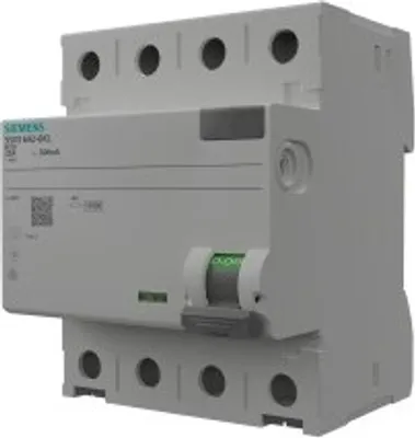 Produktbild von Siemens FI-Schutzschalter 4polig 25 A 400 V 5SV3642-6KL (5SV3642-6KL)