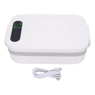 Obrázok produktu pre Bezdrôtový elektrický obedový box z nehrdzavejúcej ocele, prenosný a ohrievateľný