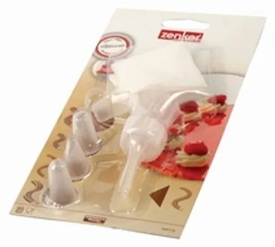 Productafbeelding van Mouwtje voor decoratie, 27x15 cm, met 5 spuitmondjes
