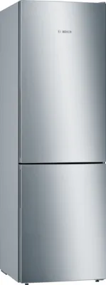 Image de Réfrigérateur combiné 60cm 308l metal look - Bosch - KGE36ALCA - série 6