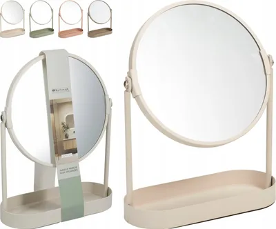 Immagine prodotto di Specchio decorativo rotondo con organizer 25 cm