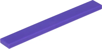 Produktbild von Lego® 1x8 Fliesen 4162 - 1 Stück Dunkles Lila