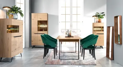 Immagine prodotto di Vetrina moderna a ripiani in legno di design vetrinette espositori scaffali scaffali scaffali nuovi