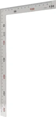 Obrázek produktu pro Nerezová ocel 300x150mm 90 stupňů pravý úhel pravítko měření čtverec nástroj (#01)