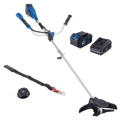 Produktbild von Akku-Rasentrimmer SCHEPPACH BC-BCH330/20-X SET L, Schnittbreite 33 cm, Akku 20V 4Ah IXES, Ladegerät 2,4A