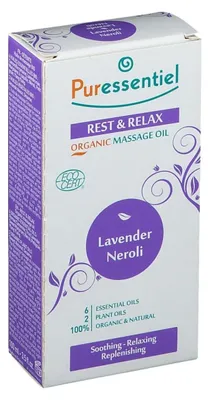 Immagine prodotto di Puressentiel Rilassante Olio Massaggio 100 Ml
