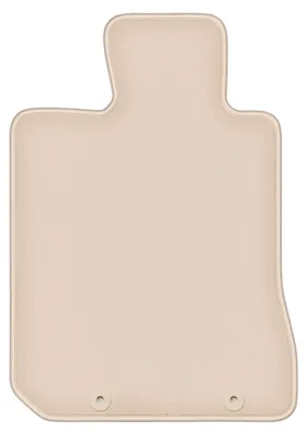 Image de Tapis conducteur moquette PREMIUM beige compatible avec Honda Legend IV (2004-2012, sedan) – avec fixations – sur‑mesure