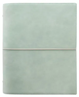 Imagen del producto de Planificador semanal Filofax Domino Soft, tamaño A5, color "Seegras" (que podría traducirse como "algas marinas" o "verde agua")