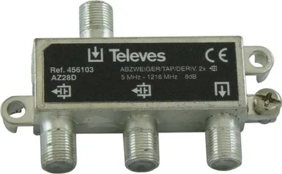 Produktbild von Televes Abzweiger 2f. AZ28D 456103