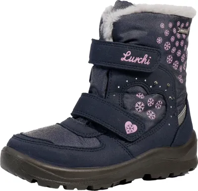 Produktbild von Lurchi Stiefel Kimiko-SYMPATEX Winterstiefel Kinder dunkelblau 34