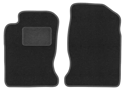 Productafbeelding van Velours voormatten voor Toyota Carina E 1992-1998 (stationwagen/sedan) – 2-delig, grafiet, op maat – Wielganizator LUX
