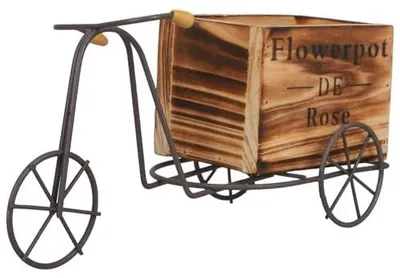 Immagine prodotto di Decorazione vintage a forma di bicicletta - Elemento decorativo retrò per la scrivania