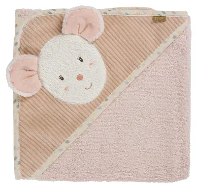 Produktbild von Kapuzenbadetuch Maus