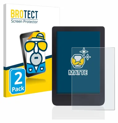 Produktbild von 2x BROTECT Schutzfolie für Tolino Shine 3 Displayschutz Displayschutzfolie Folie Matt Entspiegelungsfolie