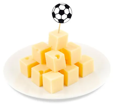 Produktbild von Fussball EM WM Party-Holz-Picks Picker 20 Stück