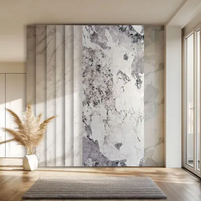 Produktbild von HEXIM Marmorplatten Optik 9 Stück 280x122 cm SPC Kunststoff Innen & Außenbereich Granit Steinoptik - Duschrückwand Küchenrückwand Spritzschutz Badverkleidung (30,74 m² 2011A) A-Serie
