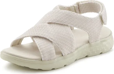 Produktbild von VIVANCE Sandale Sandalette, Sommerschuh, offener Schuh beige Größe 38