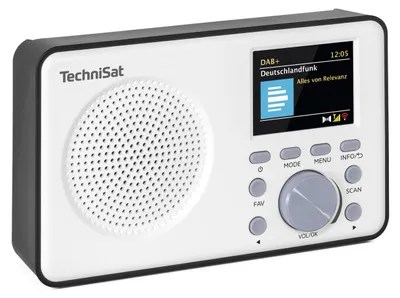 Produktbild von TechniSat VIOLA 2 C BT - 2 Watt tragbares DAB+ Radio mit Bluetooth, UKW, Kopfhöreranschluss