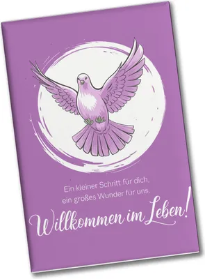 Produktbild von Taube - Willkommen im Leben Souvenir Souvenir Magnet