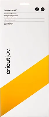 Produktbild von CRICUT Smart Vinyl Permanent Writable Joy 14x33cm 4 sheets Gold (P)