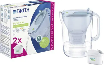 Obrázok produktu pre Brita Style eco, Filtrovacie kanvice, 2,4 L, Modrá