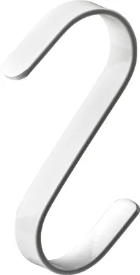 Produktbild von Hettich S-Haken 75 x 65 mm Stahl weiß