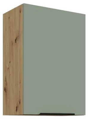 Zdjęcie produktu dla Kondela Górna szafka kuchenna Arsany 50 G-72 1F - aquamarine / dąb artisan