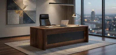 Immagine prodotto di Elegante scrivania in legno per il tuo ufficio