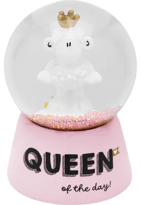 Immagine prodotto di Palla da sogno con motivo Queen: articolo da regalo con slogan Queen of The Day
